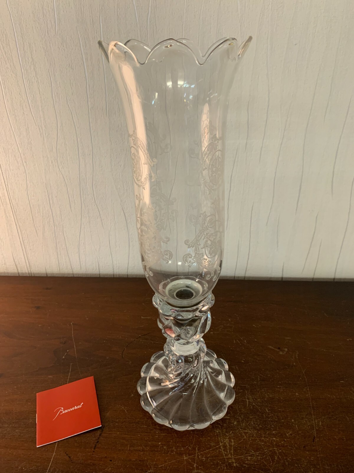4 Baccarat Crystal Candle Holders (Price Per Unit)