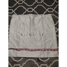 Michael Kors Dust Cover 16 X 15 Inch White Satin