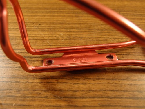 vintage 1990's basket C&D for MTB water bottle cage, purple anodized - Picture 5 of 10