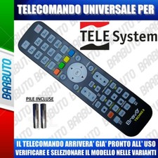 TELECOMANDO UNIVERSALE TELESYSTEM CLICCA IL TUO MODELLO LO RICEVERAI GIA PRONTO