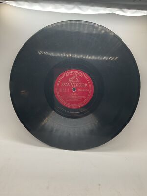 Brahms Lullaby & Schumana Traumerei - RCA Victor Red Seal Record - 78rpm