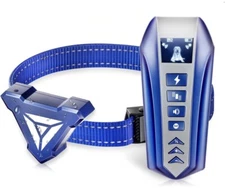 RENLJUNS Dog Training Collar,IP67 Waterproof Rechargeable Electric Shock Collar