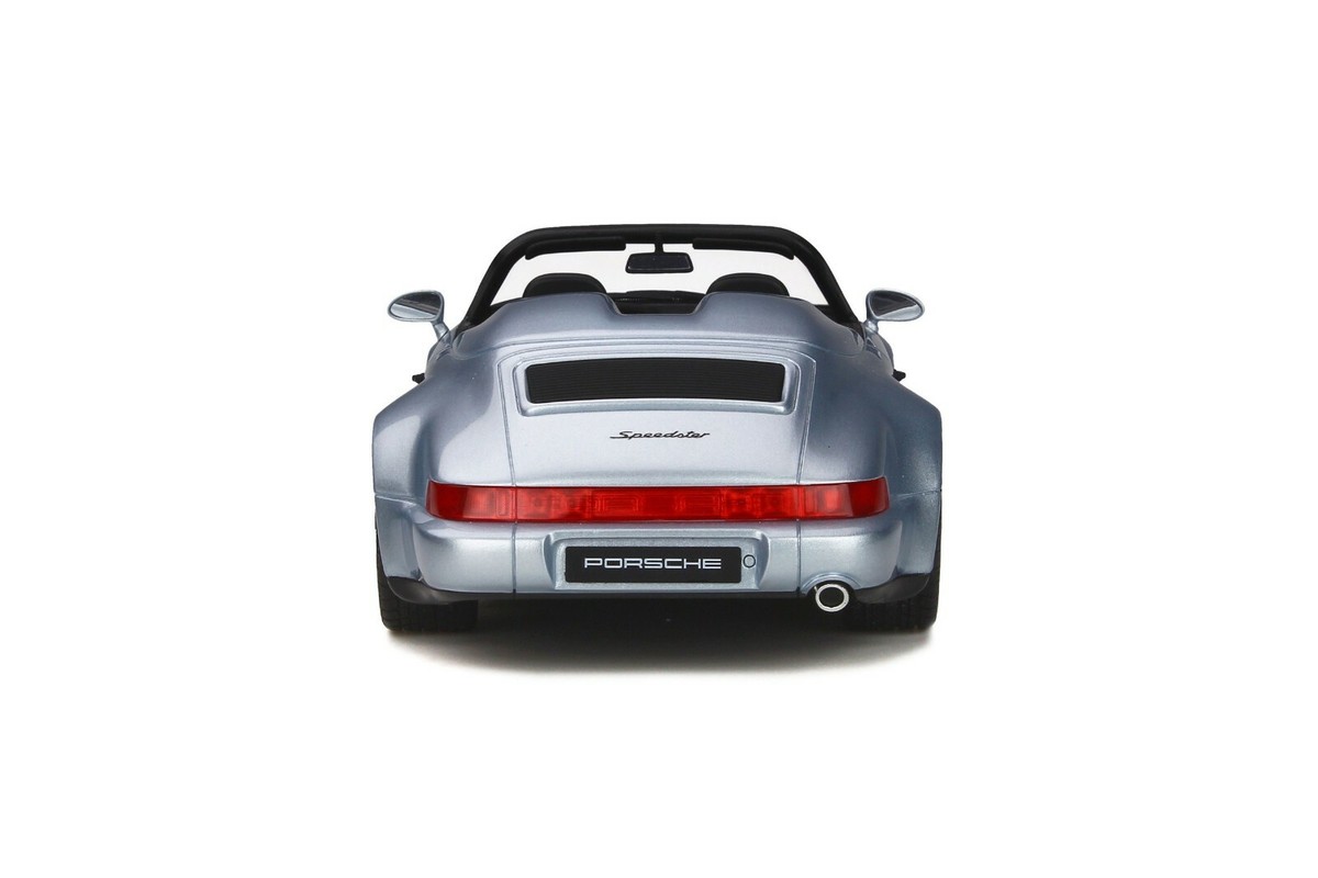PORSCHE 911 (964) SPEEDSTER TURBO LOOK SILVER 1:18 by GT SPIRIT