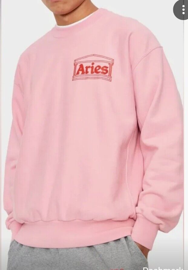 ARIES ARISE Premium Temple Logo Crewneck Sweatshirt Unisex Sz XXL