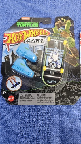 2023 HotWheels Skate Teen Mutant Ninja Turtles Fingerboards RAPHAEL,LEONARDO FRE - Picture 2 of 6