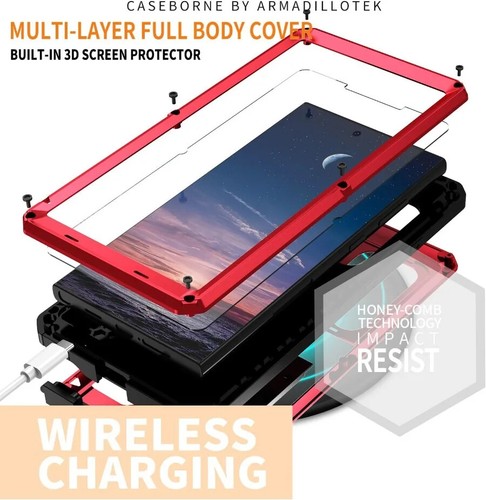 Aluminum Metal Phone Case For Samsung S25 S24 S23 S22 Plus S21 Ultra Cover - Picture 14 of 28