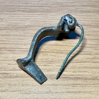 Antike römische Bronze Fibel