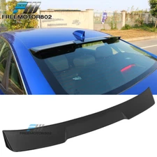 Fits 22-25 Honda Civic 11th Sedan Rear Window Roof Spoiler Wing ABS Matte Black