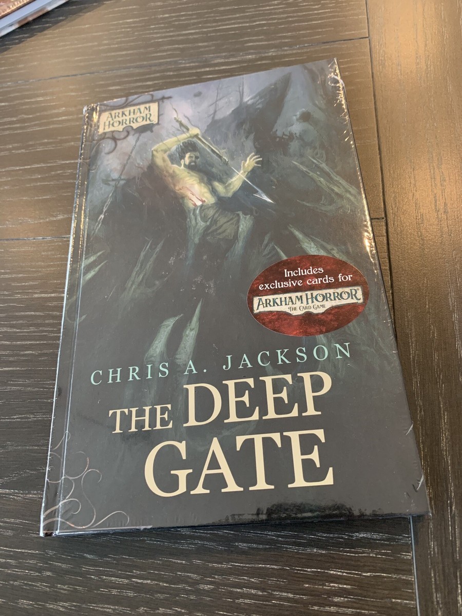SEALED* The Deep Gate novella book + PROMO CARDS - Arkham Horror LCG brand new | eBay SEALED* The Deep Gate novella book + PROMO CARDS - Arkham Horror LCG brand new | eBay