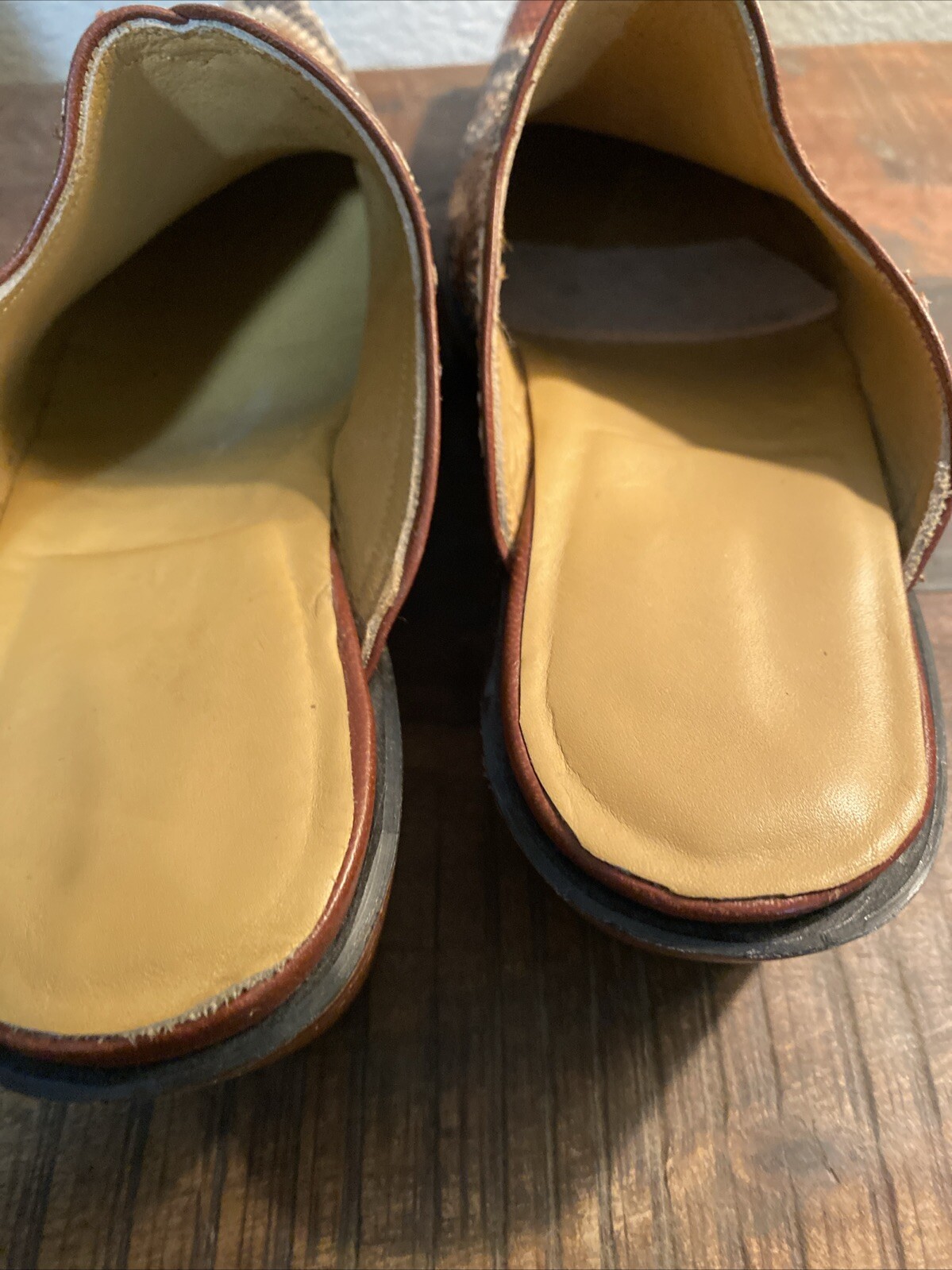 BACK AT THE RANCH PYTHON SNAKE WOMENS MULE HAND M… - image 8