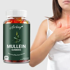 Mullein - For Lung Cleanse Cough Relief Respiratory Health,Detox Cleanse Support