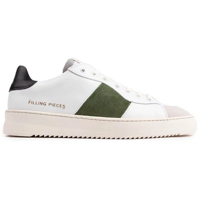 Filling Pieces Herren Strata Agave Tennisschuhe Weiß - Bild 1 von 4
