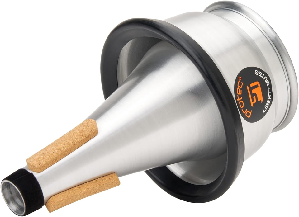 MHT160 Plunger Mute for Trumpet Black Rubber and ProTec Pro Tec