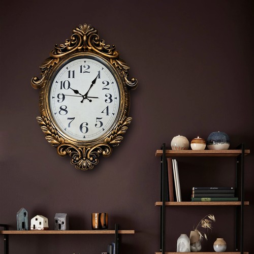 Orologio da parete moderno orologio al quarzo non silenzioso soggiorno camera da letto cucina arredo casa - Foto 10 di 89