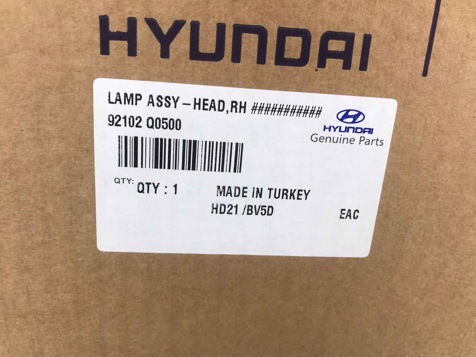 Frontscheinwerfer Hyundai Bayon 92102Q0500 Halogen Rechts Headlight | eBay