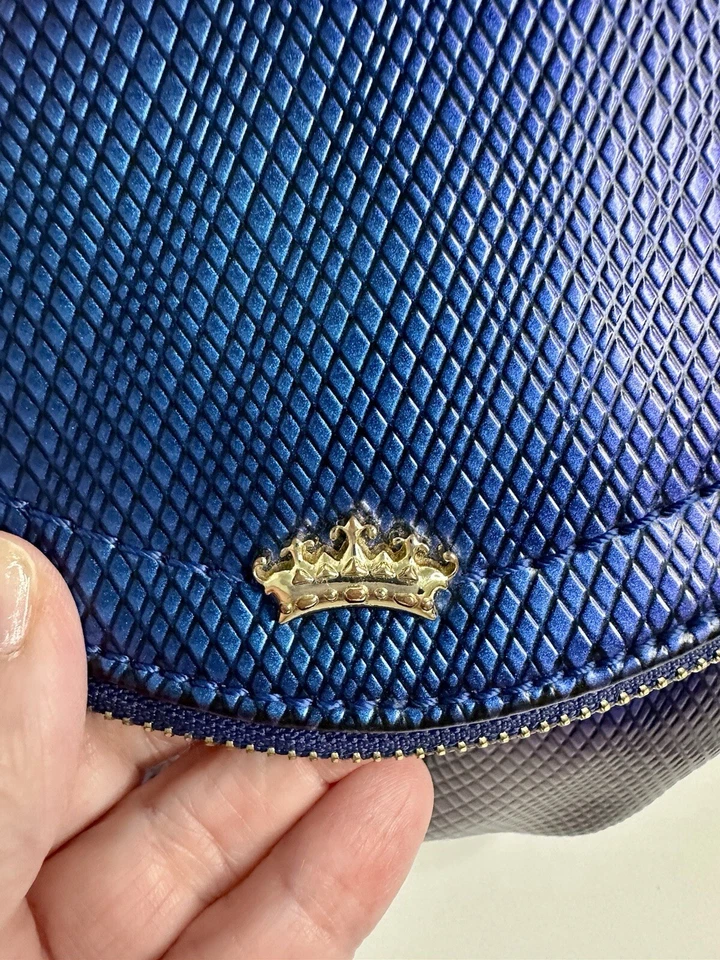 Bolso Cartera JUICY COUTURE AZUL/PÚRPURA IRIDISCENTE Y2K Foto 4 de 4