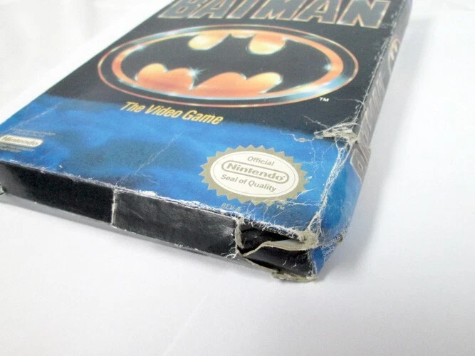 Nintendo Batman El Videojuego NES Sunsoft Caja Completa y Manual Foto 4 de 4