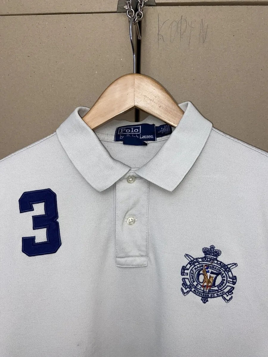 VINTAGE POLO RALPH LAUREN CLUB #3 PRL Y2K POLO RUGBY USA