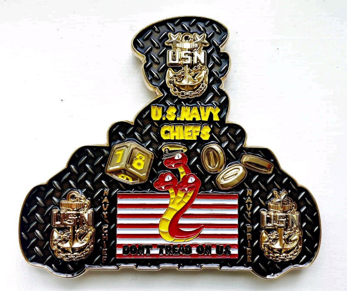 チャレンジコイン　USN ヨッシー　マリオ Nintendo Super Mario Kart Navy Chief Mess CPO Video Game