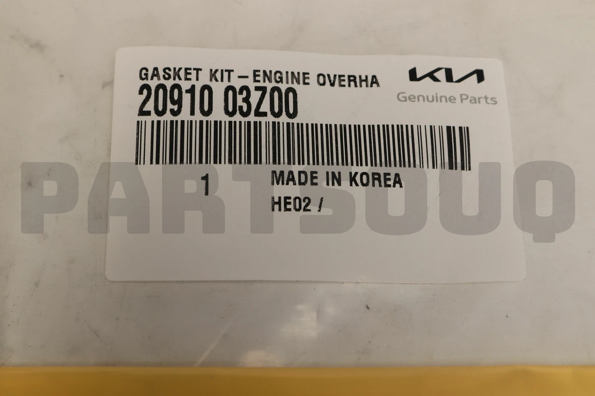 2091003Z00 Genuine Hyundai / KIA GASKETKIT-ENGINEOV | eBay 