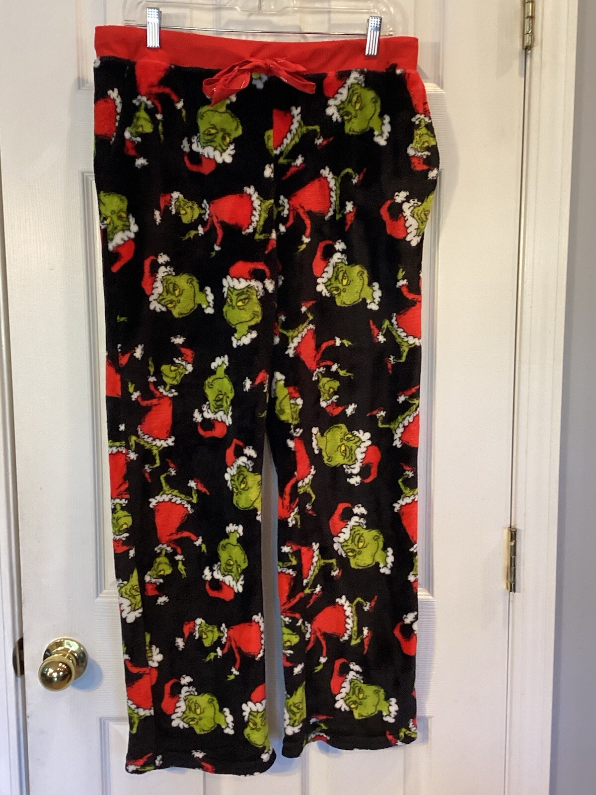 Grinch Plaid Pajama Seven Times Six Seuss Juniors The Grinch