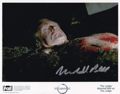 MARSHALL BELL signed Autogramm 20x25cm MILLENNIUM in Person autograph COA