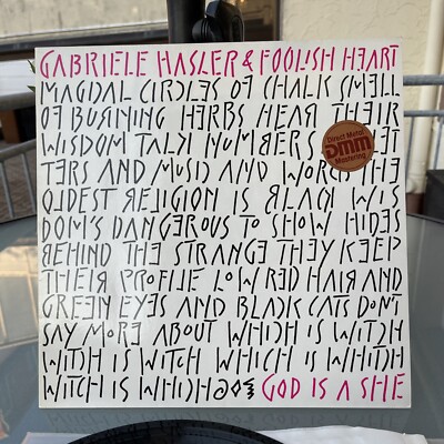 GABRIELE HASLER & FOOLISH HEART LP GOD IS A SHE M699