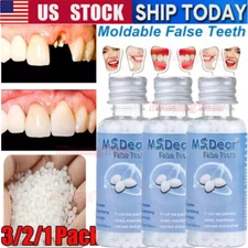 Teeth Repair Temporary Fix Kit Fitting Beads Reusable Fast Moldable False Tooth