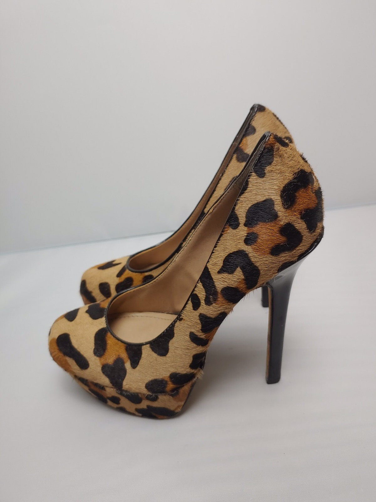 steve madden leopard heels