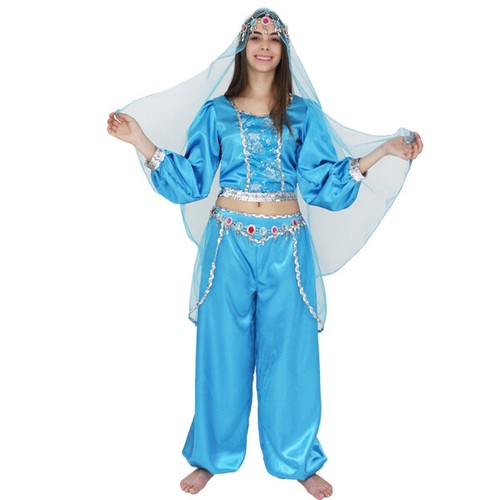 VESTITO COSTUME Maschera di CARNEVALE per Adulti - JASMINE | eBay