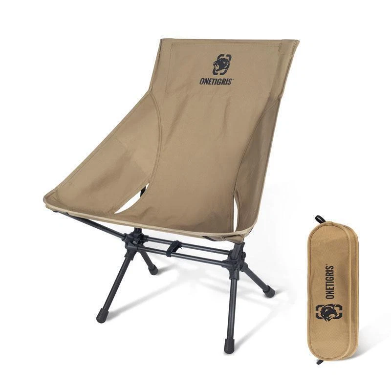 Best Onetigris Folding Camping Chair Double barred Aircraft Grade Aluminum Frame
