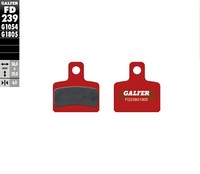 BremsbeläGe Galfer FD239G1805 Semi-Metall Trial Hinten 6Mm