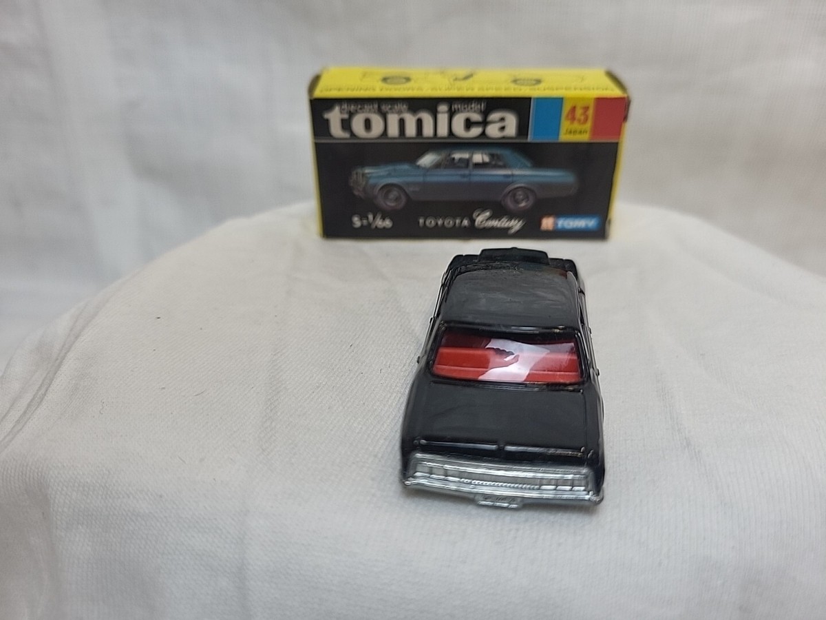 Vintage Tomy Tomica Black Box #43 Black Toyota Century In Vintage Tomy Tomica Black Box #43 Black Toyota Century In