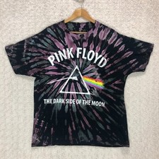 Pink Floyd Tie Dye T-Shirt Dark Side of the Moon Graphic Tee Men's Size XL