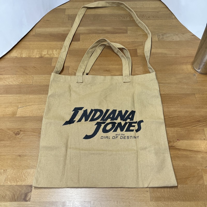 *Brand New* Indiana Jones Canvas Tote Bag Dial of Destiny Official Merchandise