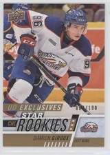 2017-18 Upper Deck CHL Star Rookies Exclusives 63/100 Damien Giroux #381 a3i