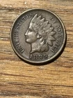 1889 Indian Head Penny Cent VF Very Fine to XF Extra Fine Condition
