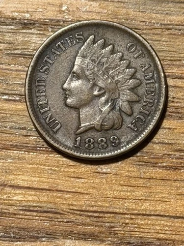 1889 Indian Head Penny Cent VF Very Fine to XF Extra Fine Condition