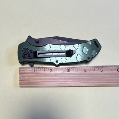 Frost Cutlery Storm Chaser III Manual Drop Point Liner Lock Pocket Knife