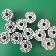 LEGO Wheel Rim Ø18 x 14 with Pin Hole (20896 / 55981) 12 Pieces Gray Used