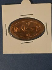 Münze, aus Sammlung, Elongated Coin Siehe orig Bilder