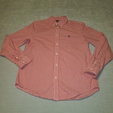 Polo Ralph Lauren Red Gingham Button Down Shirt