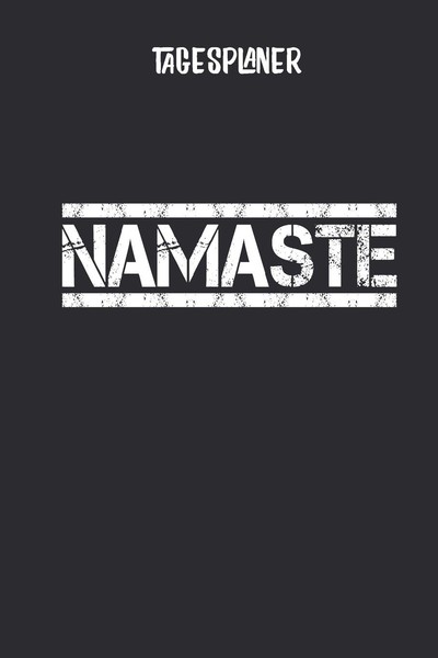 Tagesplaner Namaste: Achtsamkeit & Ziele I DIN A5 I 120-image