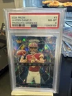 2024 Panini Prizm - Prizmatic Jayden Daniels #3 Green Ice Prizm (RC) PSA 8