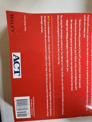 Official Act Prep Guide : From the Maker of the Act by ACT (2017, Trade...