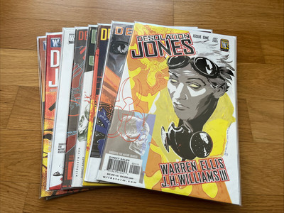 Desolation Jones No.1-8 / 2005-2006 Warren Ellis & J.H. Williams III