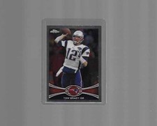 2012 Topps Chrome Tom Brady #220 Patriots 