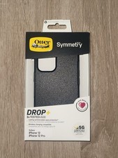 OtterBox iPhone 12  12 Pro Symmetry Case - Black - Wireless Charging Compatible