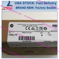 NEW PLC-AB 1756-L75 /B ControlLogix Logix5575 Processor 32 MB Controllers US