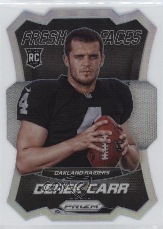 2014 Panini Prizm Fresh Faces Silver Prizm Derek Carr #FF7 11z5